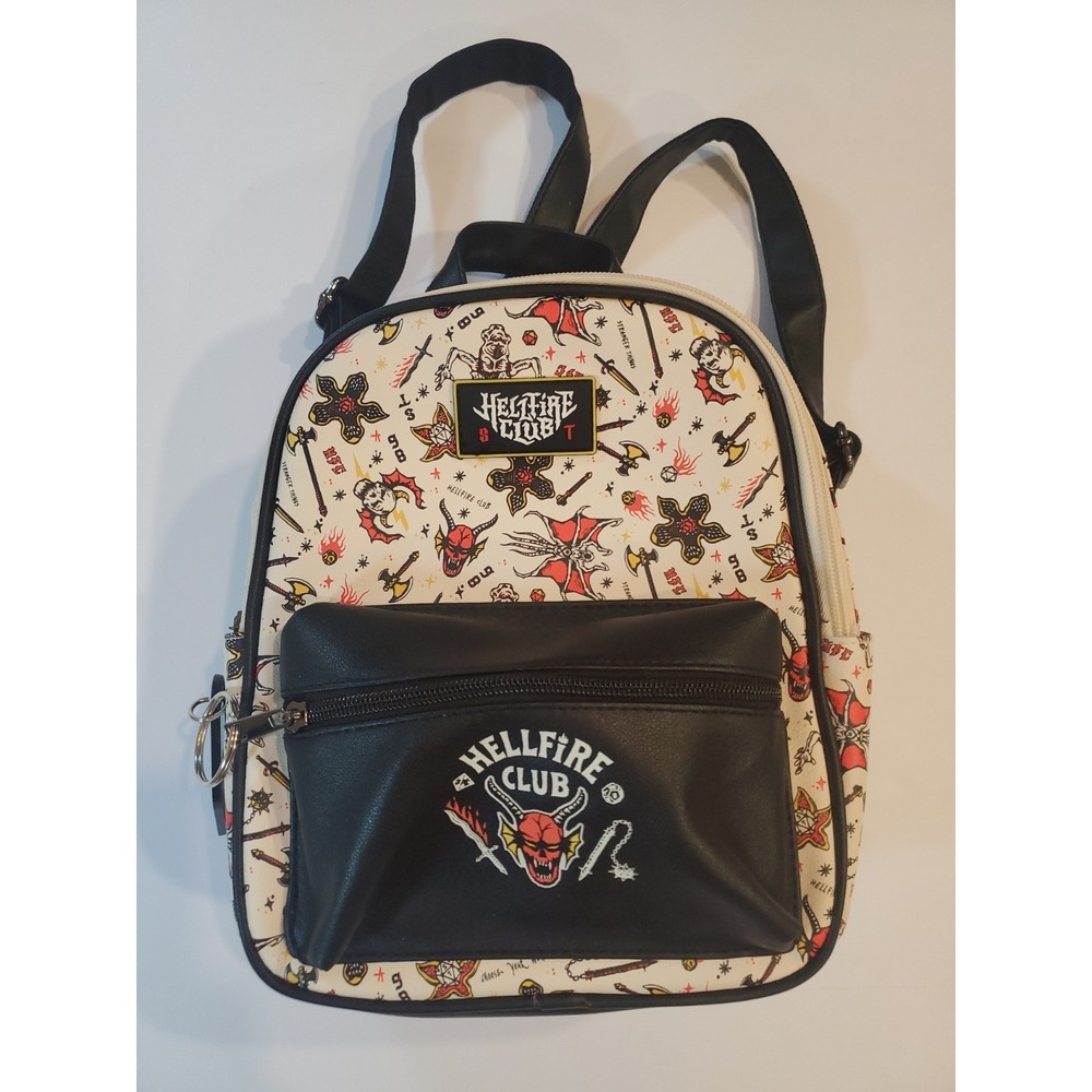 STRANGER THINGS HELLFIRE CLUB Mini Backpack Lunch Box Mint